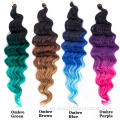 Coloridos Cruls Hair Deep Ocean Wave Crochet Briaid